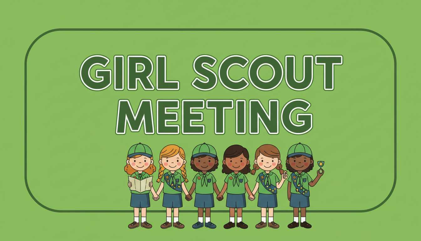 Girl Scout Meeting
